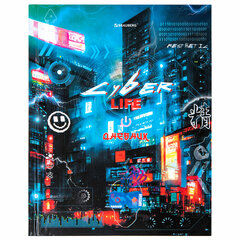 Дневник 5-11 класс 48 л., твердый, BRAUBERG, глянцевая ламинация, с подсказом, &laquo;Cyberpunk&raquo;, 106881