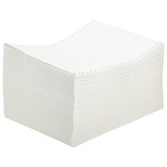 Бумага с неотрывной перфорацией, 210&times;305 мм (12"), 1600 листов, плотность 65 г/<wbr/>м<sup>2</sup>, белизна 98%