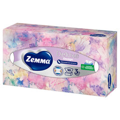 Салфетки косметические 90 штук в картонном боксе, 3-слойные, ZEMMA/<wbr/>ZEWA Deluxe Design, 284201