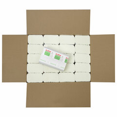Полотенца бумажные 200 шт., LAIMA (H2) ADVANCED WHITE, 2-слойные, белые, КОМПЛЕКТ 20 пачек, 24&times;21,5, Z-сложение, 111338