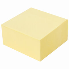 Блок самоклеящийся (стикеры) BRAUBERG 76&times;76 мм, 400 листов, желтый, 111353