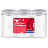 Бумага туалетная с центральной вытяжкой 120 м, FOCUS (Система T9) Point, 2-слойная, белый, КОМПЛЕКТ 12 рулонов, 5036915