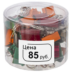 Ценник малый &laquo;Цена&raquo; 30&times;20 мм белый, самоклеящийся, КОМПЛЕКТ 5 рулонов по 250 шт., BRAUBERG, 112361