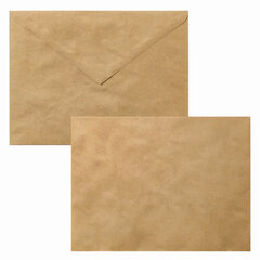 Конверты С5 (162&times;229 мм) КРАФТ, клей, 90 г/<wbr/>м<sup>2</sup>, КОМПЛЕКТ 50 шт., треугольный клапан, BRAUBERG, 112364