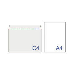 Конверты С4 (229&times;324 мм) КРАФТ, с клеевым слоем, 80 г/<wbr/>м<sup>2</sup>, КОМПЛЕКТ 25 шт., треугольный клапан, BRAUBERG, 112365