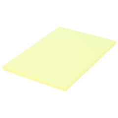 Бумага цветная BRAUBERG, А4, 80 г/<wbr/>м<sup>2</sup>, 100 л., пастель, желтая, для офисной техники, 112446