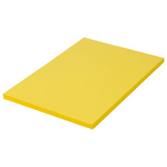 Бумага цветная BRAUBERG, А4, 80 г/<wbr/>м<sup>2</sup>, 100 л., интенсив, желтая, для офисной техники, 112450
