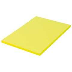 Бумага цветная BRAUBERG, А4, 80 г/<wbr/>м<sup>2</sup>, 100 л., медиум, желтая, для офисной техники, 112454