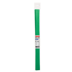 Бумага гофрированная/<wbr/>креповая, 32 г/<wbr/>м<sup>2</sup>, 50&times;250 см, зеленая, в рулоне, BRAUBERG, 112531