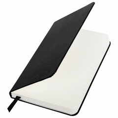 Блокнот МАЛЫЙ ФОРМАТ (93&times;140 мм) А6, BRAUBERG ULTRA, балакрон, 80 г/<wbr/>м<sup>2</sup>, 96 л., клетка, черный, 113052
