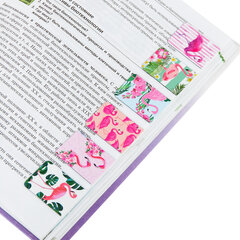 Закладки для книг МАГНИТНЫЕ, &laquo;FLAMINGO&raquo;, набор 6 шт., 35&times;25 мм, BRAUBERG, 113165