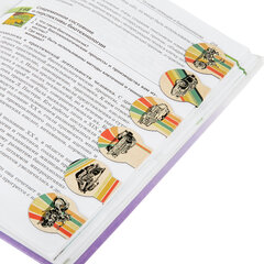Закладки для книг МАГНИТНЫЕ, &laquo;AUTO&raquo;, набор 6 шт., 32&times;28 мм, BRAUBERG, 113167