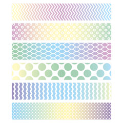 Закладки для книг МАГНИТНЫЕ, &laquo;GRADIENT&raquo;, набор 12 шт., 60&times;20 мм, BRAUBERG, 113170