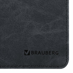 Планинг настольный недатированный (305&times;140 мм) BRAUBERG &laquo;Status&raquo;, под кожу, 60 л., черный, 113372