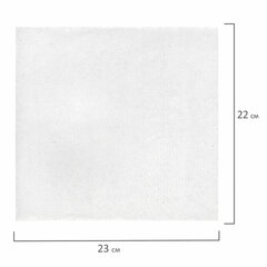 Полотенца бумажные 250 шт., VITA ЭКОНОМ (H3) 1-слой, серые, КОМПЛЕКТ 20 пачек, 22&times;23 см, V-сложение