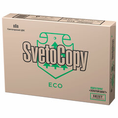 Бумага офисная А4, 80 г/<wbr/>м<sup>2</sup>, 500 л., SVETOCOPY ECO, белизна 60%, Россия
