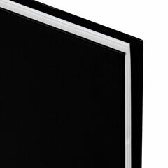 Блокнот БОЛЬШОЙ ФОРМАТ (205&times;290 мм) А4, 80 л., твердый, клетка, STAFF, &laquo;Black&raquo;, 114403