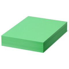 Бумага цветная BRAUBERG, А4, 80 г/<wbr/>м<sup>2</sup>, 500 л., интенсив, зеленая, для офисной техники, 115213