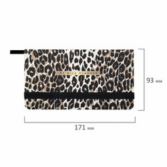 Еженедельник недатированный с резинкой 171&times;93 мм, BRAUBERG, твердый, 64 л., &laquo;Leopard print&raquo;, 116312