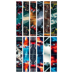 Закладки для книг МАГНИТНЫЕ, &laquo;BOYS&raquo;, комплект 12 штук, 60&times;20 мм, FUNSTER (ФАНСТЕР), 116656