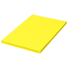 Бумага цветная BRAUBERG, А4, 75 г/<wbr/>м<sup>2</sup>, 100 л., НЕОН, желтая, для офисной техники, 116670