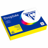 Бумага цветная CLAIREFONTAINE, А4, 80 г/м2, 500 л., интенсив, ярко-желтый, Франция, 1877C