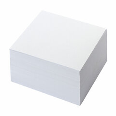 Блок для записей в боксе, 9&times;9&times;5 см, плотность 80 г/<wbr/>м<sup>2</sup>, белизна 95-98%, BRAUBERG, 122224