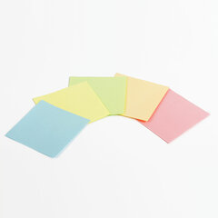 Блок для записей в боксе, 9&times;9&times;9 см, плотность 80 г/<wbr/>м<sup>2</sup>, цветной, BRAUBERG, 122225