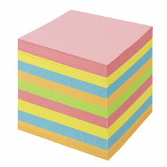 Блок для записей в боксе, 9&times;9&times;9 см, плотность 80 г/<wbr/>м<sup>2</sup>, цветной, BRAUBERG, 122225