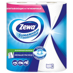 Полотенце бумажное ZEMMA/<wbr/>ZEWA 2-слойное, спайка 2 шт. х 15 м, белое, 1440011