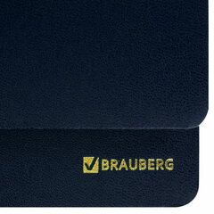 Планинг настольный недатированный (305&times;140 мм) BRAUBERG &laquo;Select&raquo;, балакрон, 60 л., темно-синий, 123798
