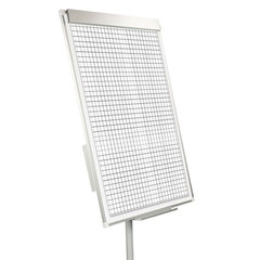 Блокноты для флипчарта ПЛОТНЫЕ 80 г/<wbr/>м<sup>2</sup>, BRAUBERG, 67,5&times;98 см, КОМПЛЕКТ 5 шт., 20 л., клетка, 124097
