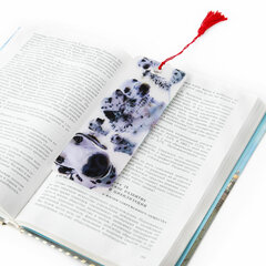 Закладка для книг с линейкой 3D-ОБЪЕМНАЯ BRAUBERG, &laquo;Далматинцы&raquo;, с декоративным шнурком, 125758