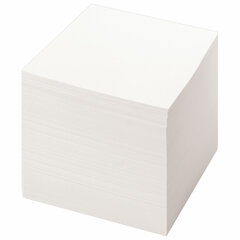 Блок для записей непроклеенный, 9&times;9&times;9 см, плотность 65 г/<wbr/>м<sup>2</sup>, белизна 90-92%, STAFF, 126366