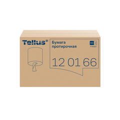 Бумага протирочная с центральной вытяжкой 275 м, Tellus/<wbr/>TORK (M2) UNIVERSAL, 1-слойная, белая, КОМПЛЕКТ 6 рулонов, 120166