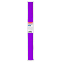 Бумага гофрированная/<wbr/>креповая, 32 г/<wbr/>м<sup>2</sup>, 50&times;250 см, фиолетовая, в рулоне, BRAUBERG, 126533