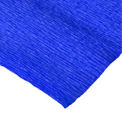 Бумага гофрированная/<wbr/>креповая, 32 г/<wbr/>м<sup>2</sup>, 50&times;250 см, синяя, в рулоне, BRAUBERG, 126535