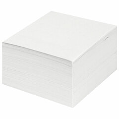 Блок для записей непроклеенный, 9&times;9&times;5 см, плотность 55 г/<wbr/>м<sup>2</sup>, белизна 70-80%, STAFF, 126574