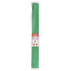 Бумага гофрированная/<wbr/>креповая, 110 г/<wbr/>м<sup>2</sup>, 50&times;250 см, зеленая, ОСТРОВ СОКРОВИЩ, 129151