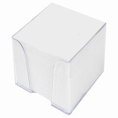 Блок для записей в боксе, 9&times;9&times;9 см, плотность 65 г/<wbr/>м<sup>2</sup>, белизна 90-92%, STAFF, 129201