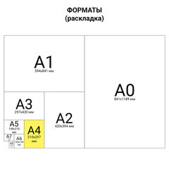 Книга учета 48 л., клетка, обложка из мелованного картона, блок офсет, А4 200&times;290 мм, STAFF, 130055