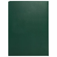 Книга учета 96 л., клетка, твердая, бумвинил, офсет, герб, А4 (200&times;290 мм), BRAUBERG, зеленая, 130277