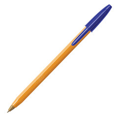 Ручка шариковая BIC &laquo;Orange&raquo;, СИНЯЯ, корпус оранжевый, узел 0,8 мм, линия письма 0,3 мм, 8099221