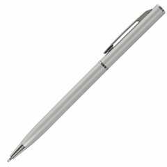Ручка подарочная шариковая BRAUBERG &laquo;Delicate Silver&raquo;, корпус серебристый, узел 1 мм, линия письма 0,7 мм, синяя, 141401