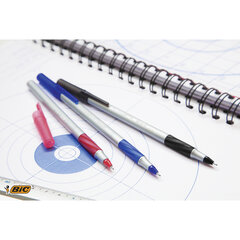 Ручка шариковая с грипом BIC &laquo;Round Stic Exact&raquo;, СИНЯЯ, корпус серый, узел 0,7 мм, линия письма 0,28 мм, 918543