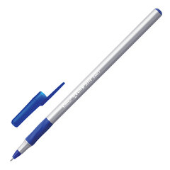 Ручка шариковая с грипом BIC &laquo;Round Stic Exact&raquo;, СИНЯЯ, корпус серый, узел 0,7 мм, линия письма 0,28 мм, 918543