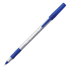 Ручка шариковая с грипом BIC &laquo;Round Stic Exact&raquo;, СИНЯЯ, корпус серый, узел 0,7 мм, линия письма 0,28 мм, 918543