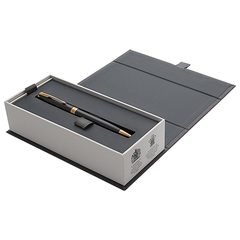 Ручка шариковая PARKER &laquo;Sonnet Core Lacquer Black GT&raquo;, корпус черный глянцевый лак, позолоченные детали, черная, 1931497