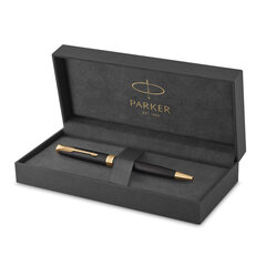 Ручка шариковая PARKER &laquo;Sonnet Core Matt Black GT&raquo;, черный матовый лак, позолота, черная, 1931519