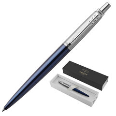 Ручка шариковая PARKER &laquo;Jotter Core Royal Blue CT&raquo;, корпус синий, детали хром, синяя, 1953186